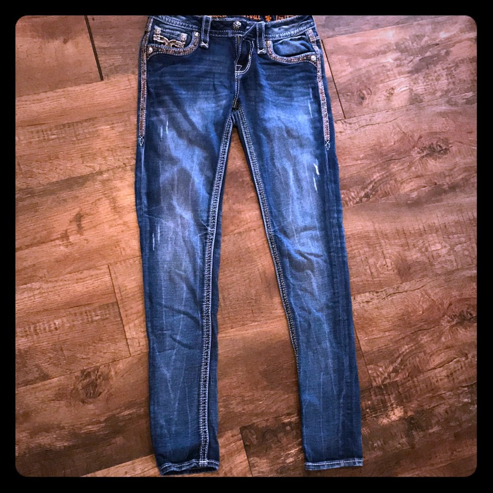 Rock revival Jayla skinny jeans size 26